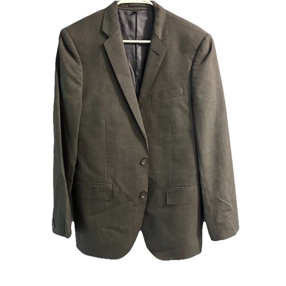 J Crew Ludlow Loro Piana Super 120s Wool Two Button Blazer Mens 39R Color Gray - Picture 1 of 7